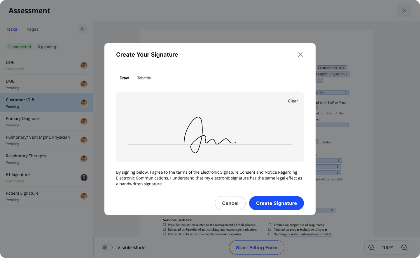 Electronic Signatures