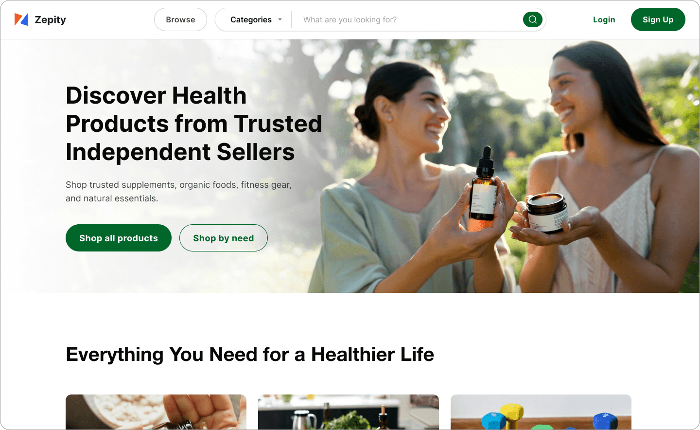 Marketplace for Products